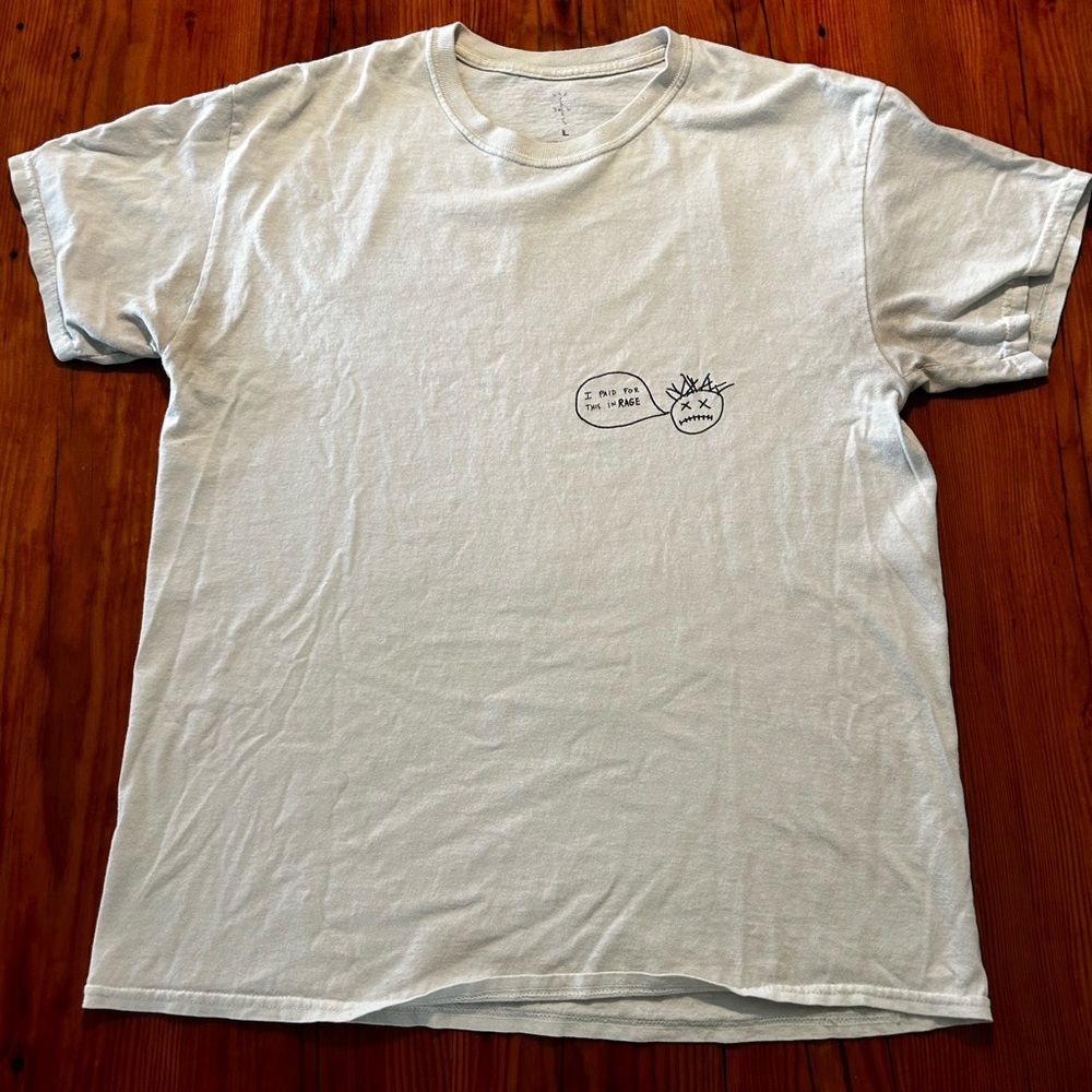 TRAVIS SCOTT CACTUS JACK “HIGHEST IN THE ROOM” EXCLUSIVE Tee - MENS LARGE